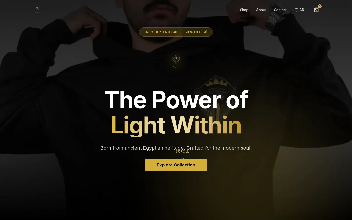 NURI streetwear · E-commerce · Fashion